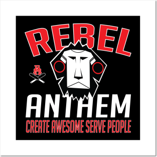 Motto of Rebel Anthem Posters and Art